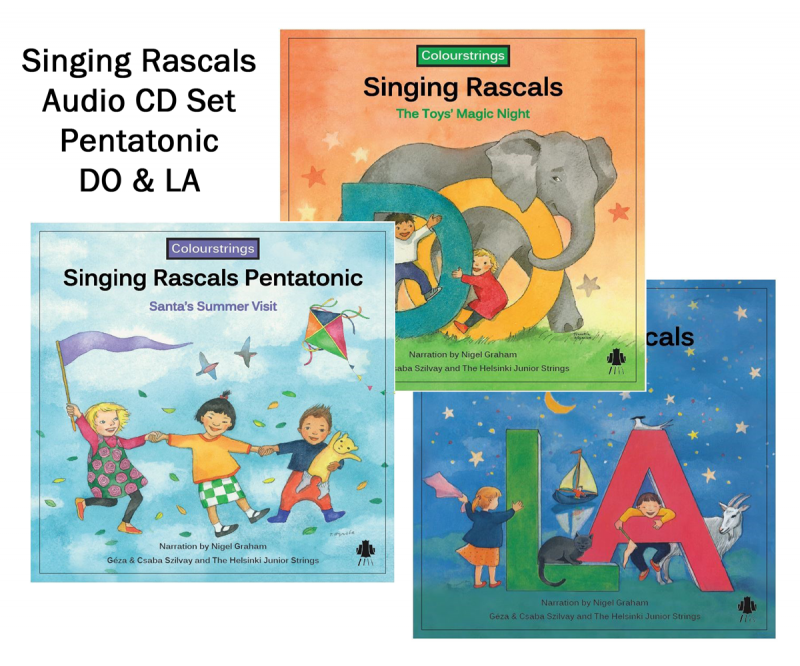 Singing Rascals CD set