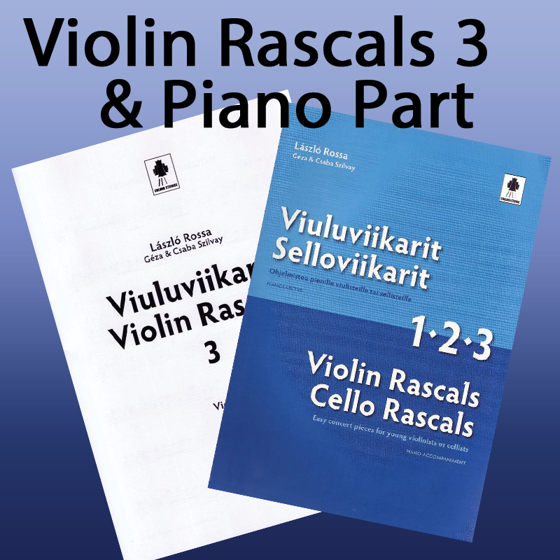 Violin Rascals 3 + Piano Accompaniment