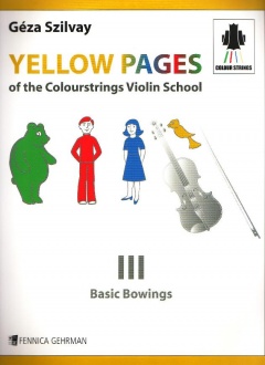 Yellow Pages of The Colourstrings Violin School Book III