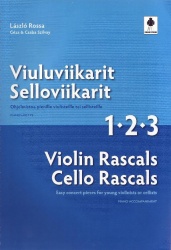 Violin Rascals Cello Rascals 1-2-3 Piano Accomp