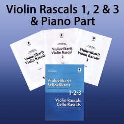 Violin Rascals 1,2,3 & Piano Accompaniment